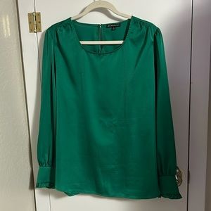 Adriene Papell green blouse
